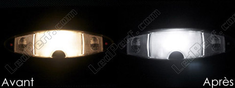 LED takbelysning i mitten Mini Cooper R50 R53