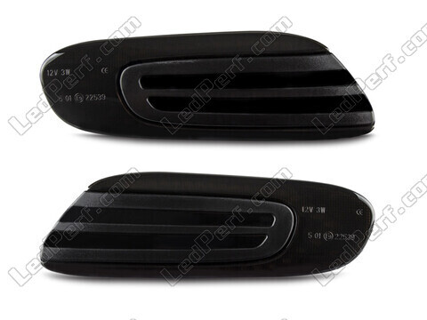 Framvy av dynamiska LED-blinkers för Mini Cooper IV (F55 / F56) - Rökfärgad svart färg