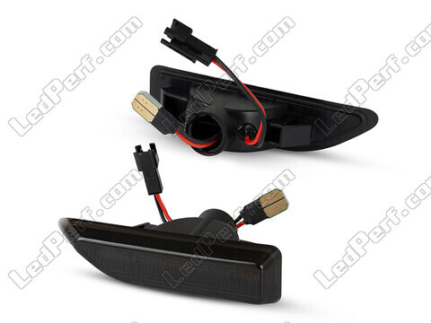 Sidovy av dynamiska LED-sidoblinkers för Mini Countryman II (F60) - Rökfärgad svart version