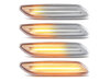Belysning av sekventiella transparenta LED-blinkers för Mini Paceman (R61)