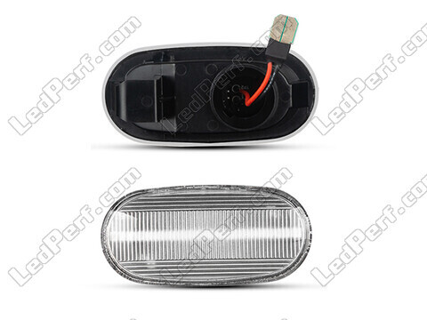 Kontakter för sekventiella LED-blinkers för Mitsubishi Pajero III - transparent version