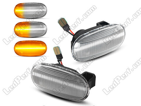 Sekventiella LED-blinkers för Mitsubishi Pajero III - Klar version