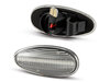 Sidovy av dynamiska LED-sidoblinkers för Mitsubishi Pajero sport 1 - Rökfärgad svart version