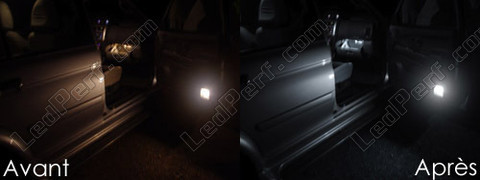 LED-lampa dörrtröskel Mitsubishi Pajero sport 1