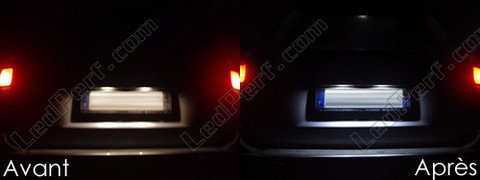 LED-lampa skyltbelysning Mitsubishi Pajero sport 1