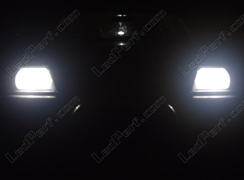 LED-lampa parkeringsljus xenon vit Mitsubishi Pajero sport 1
