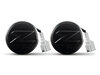 Framvy av dynamiska LED-blinkers för Nissan 370Z - Rökfärgad svart färg