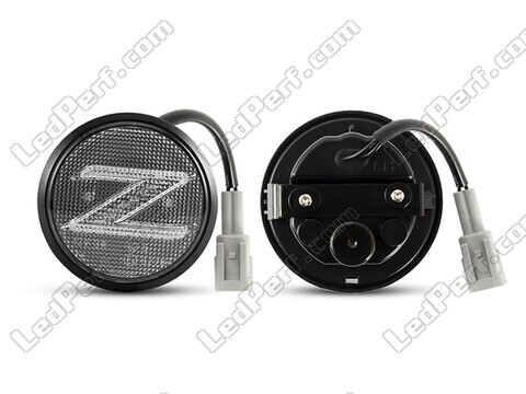 Kontakter för sekventiella LED-blinkers för Nissan 370Z - transparent version