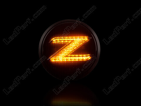 Maximal belysning av dynamiska LED-sidoblinkers för Nissan 370Z