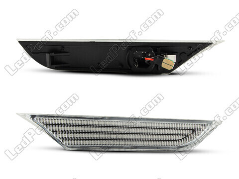 Kontakter för sekventiella LED-blinkers för Nissan GTR R35 - transparent version