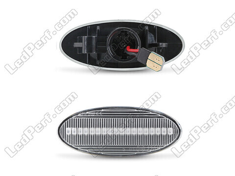 Kontakter för sekventiella LED-blinkers för Nissan Leaf - transparent version
