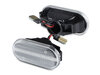 Sidovy av sekventiella LED-blinkers för Nissan Micra III - Transparent version