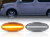 Dynamiska LED-sidoblinkers v2 för Nissan Note (2009 - 2013)