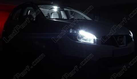 LED parkeringsljus xenon vit Nissan Qashqai