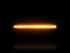 Maximal belysning av dynamiska LED-sidoblinkers för Nissan X Trail II