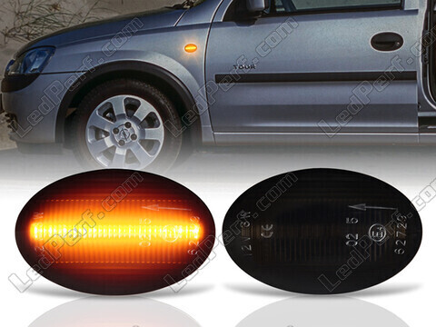 Dynamiska LED-sidoblinkers för Opel Astra F
