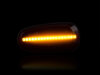 Maximal belysning av dynamiska LED-sidoblinkers för Opel Astra G