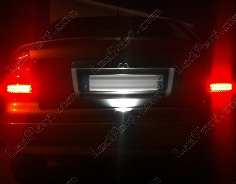 LED-lampa skyltbelysning Opel Astra G