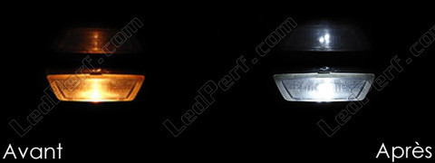 LED-lampa skyltbelysning Opel Astra G