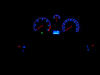 LED-Reglage på ratten blå Opel Astra H sport
