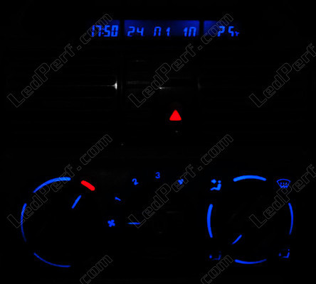 LED-lampa ventilation blå Opel Corsa B