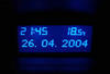 LED display TID blå Opel Corsa C