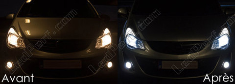 LED-lampa Strålkastare Opel Corsa D