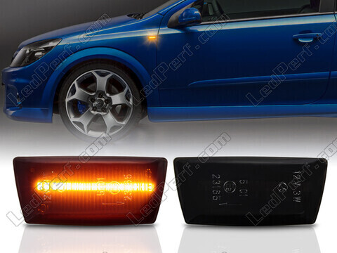 Dynamiska LED-sidoblinkers för Opel Corsa D