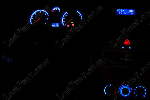 LED-lampa instrumentbräda blå Opel Corsa D