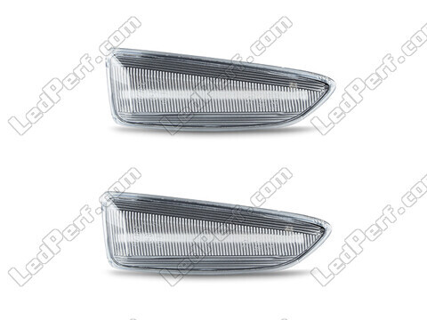 Framvy av sekventiella LED-blinkers för Opel Insignia B - Transparent färg