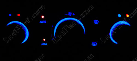 LED-lampa luftkonditionering blå Opel Vectra C