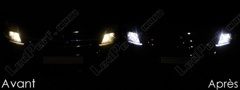 LED-lampa parkeringsljus xenon vit Opel Vectra C