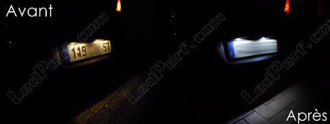 LED-lampa skyltbelysning Opel Zafira B