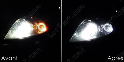 LED-lampa parkeringsljus xenon vit Opel Zafira B