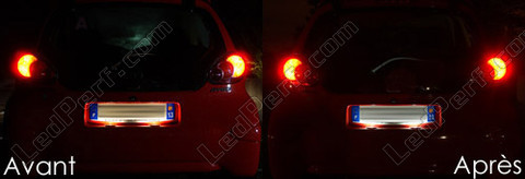 LED-lampa skyltbelysning Peugeot 107