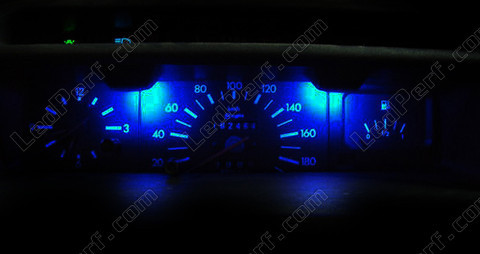 LED-lampa mätare blå Peugeot 205