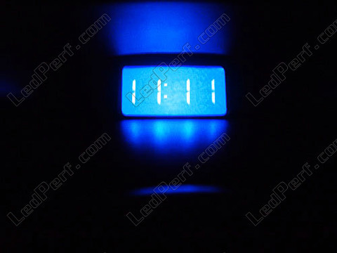 LED Klocka blå 206 ej multiplexstyrd