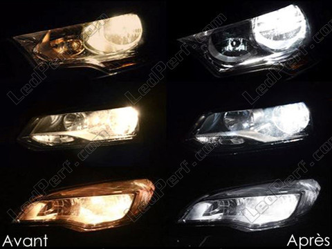 LED Halvljus Peugeot 206 Tuning