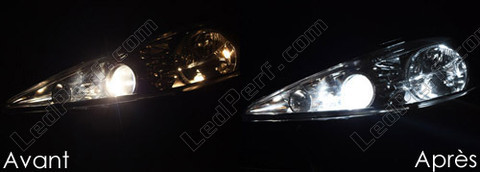 LED-lampa Halvljus Peugeot 207