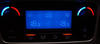 LED blå luftkonditionering två zons Peugeot 207