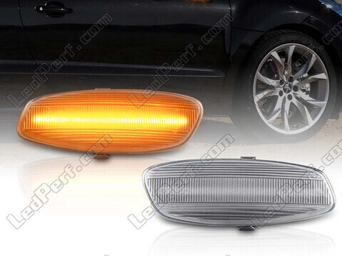 Dynamiska LED-sidoblinkers för Peugeot 207