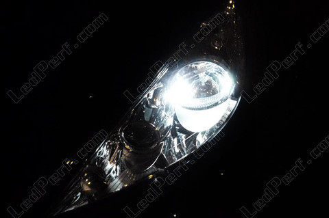 LED-lampa parkeringsljus xenon vit Peugeot 207