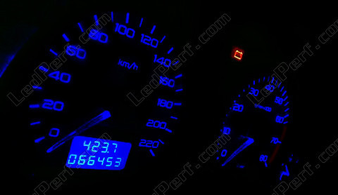LED-lampa mätare blå Peugeot 306