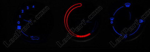LED-lampa ventilation blå Peugeot 306
