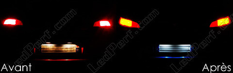 LED-lampa skyltbelysning Peugeot 306