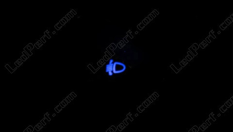 LED inställning av strålkastarnas ljusnivå blå Peugeot 307