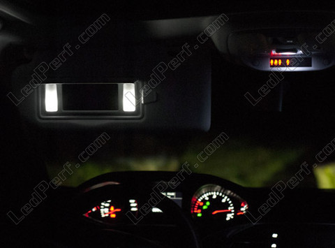LED-lampa sminkspeglar solskydd Peugeot 308 II