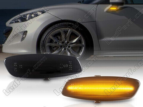 Dynamiska LED-sidoblinkers för Peugeot 308