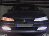 LED Strålkastare Peugeot 406 före och efter