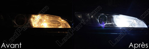 LED-lampa parkeringsljus xenon vit Peugeot 406 kupémodell
